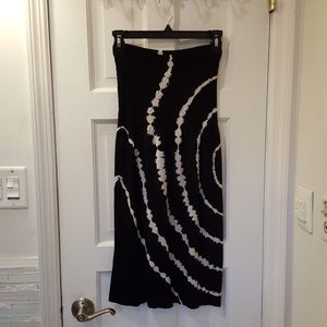 Ocean Blue Strapless Beach Dress Size M